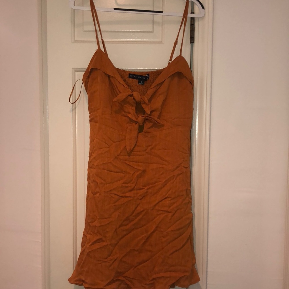 Never worn orange dress